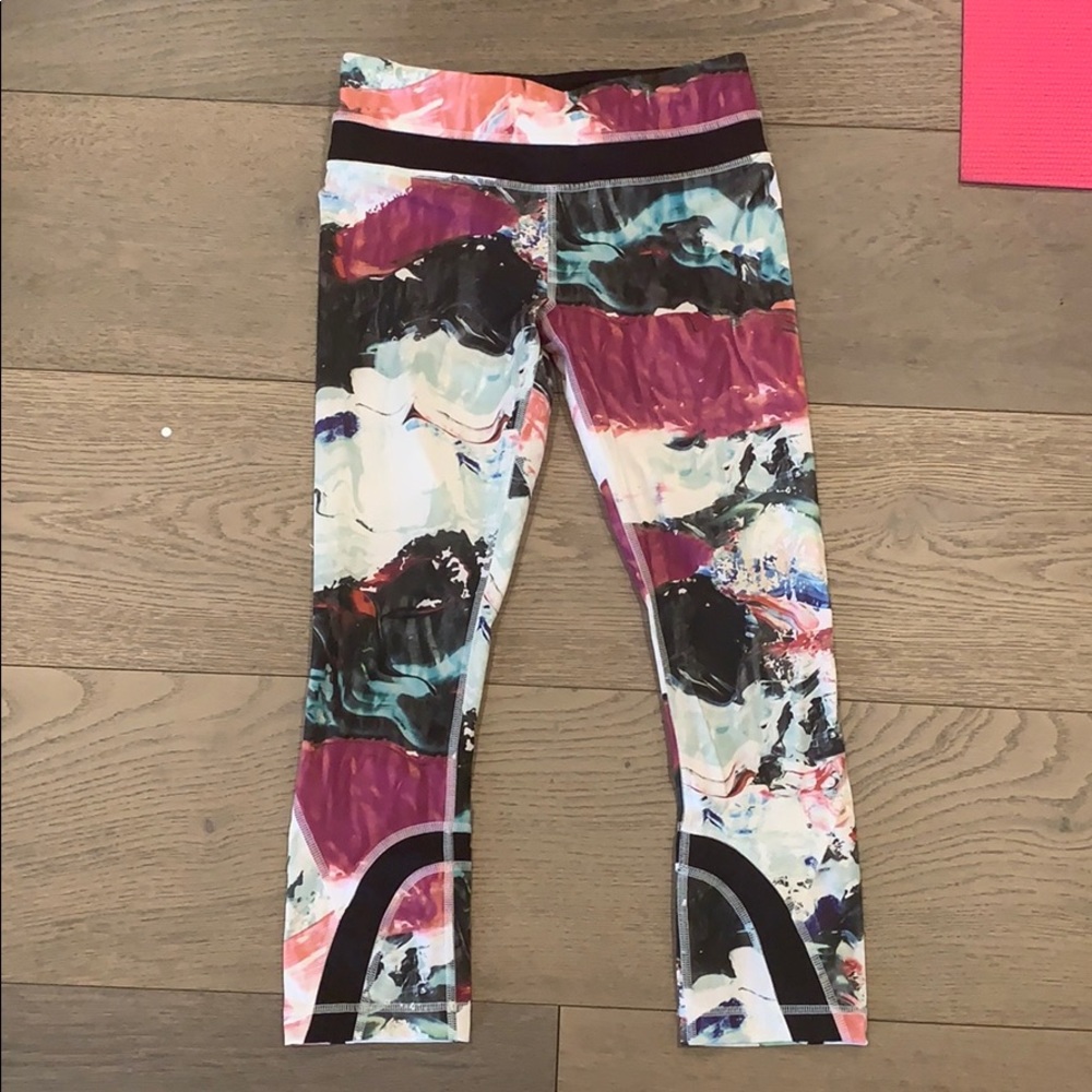 Colorful Lululemon Cropped Pant